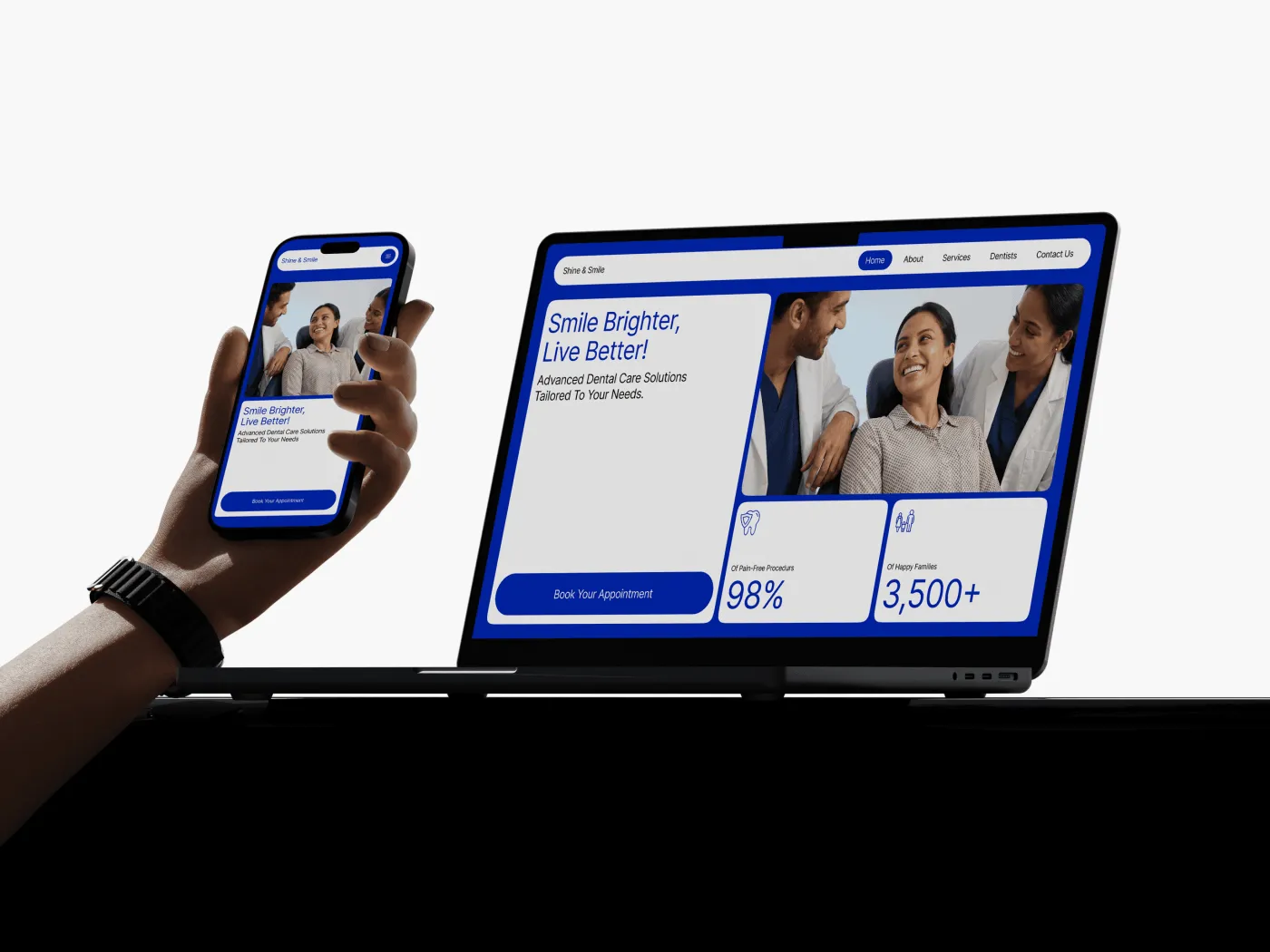 Shine & Smile — Dental Clinic Website